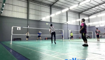 Dewan Badminton Sungai Besar - Jln Lembaga Padi Negara
