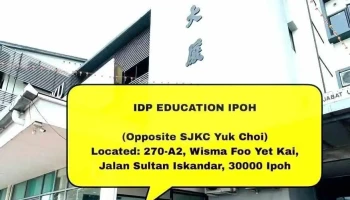 Idp Education Ipoh - International Education Specialists - Wisma Foo Yet Kai