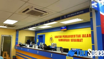 Road Transport Department, Segamat Branch - No. 1 & 3