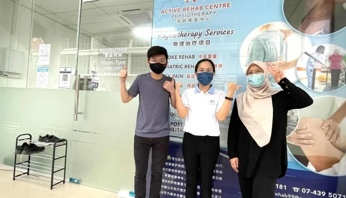 Huo Yue Kang Fu Zhong Xin     Batu Pahat Wu Li Zhi Liao Shi Active Rehab Centre    Physiotherapy Batu Pahat Di Mana - Batu Pahat