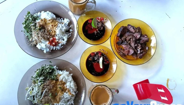 Abe Yie Nasi Kerabu Daging Bakar - 15100 Pasir Mas