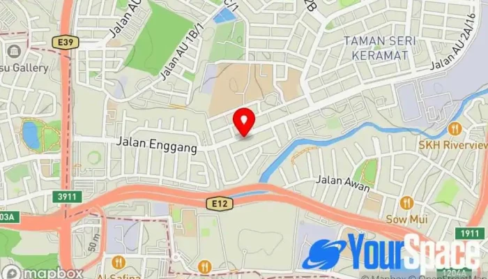 Agensi Razi Enggang -  Peta - Kuala Lumpur