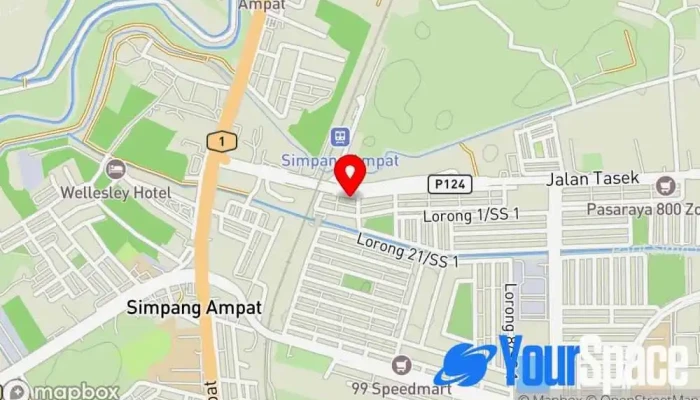 Bodhi Yoga -  Peta - Simpang Ampat