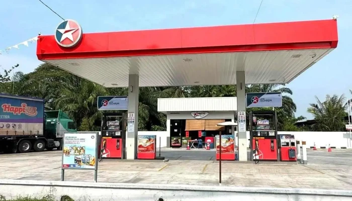 Caltex Bagan Serai - Jalan Bagan Serai - Parit Buntar