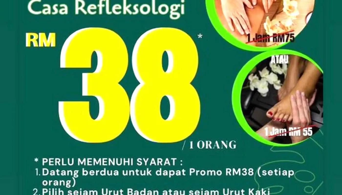 Casa Refleksologi -  Promosi - Temerloh