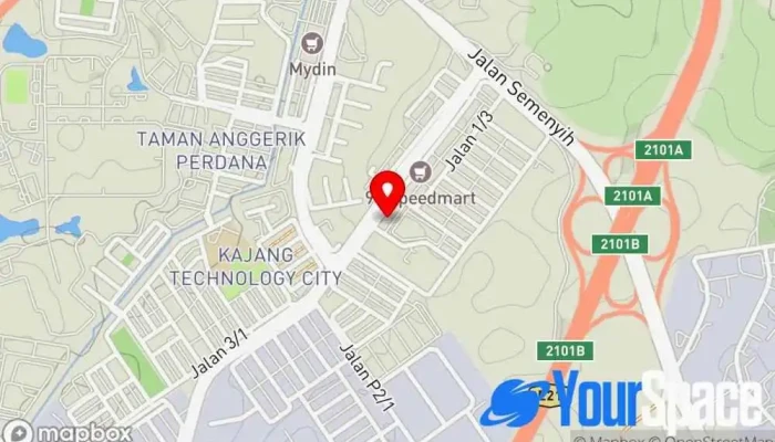peta CH And Excellent Mind Training • Cyberhouse Pusat latihan di Semenyih