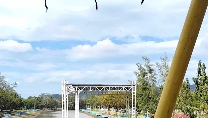 Denai Larian -  Lokasi - Kangar