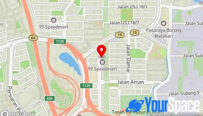 peta Do-Nya Movement Space Pengajar meditasi di Subang Jaya