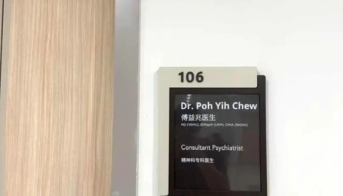 Dr. Poh Yih Chew - Psychiatrist/Mental Health Specialist Clinic - 心理医学专科 - Perai