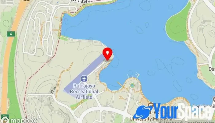 Grandstand Kompleks Sukan Air Putrajaya -  Peta - Putrajaya
