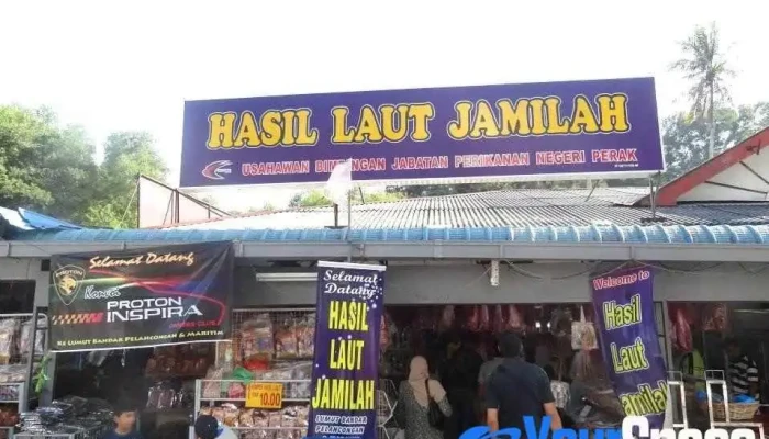 Hasil Laut Jamilah Pekan Lumut Perak Pemborong Makanan Laut - Lumut