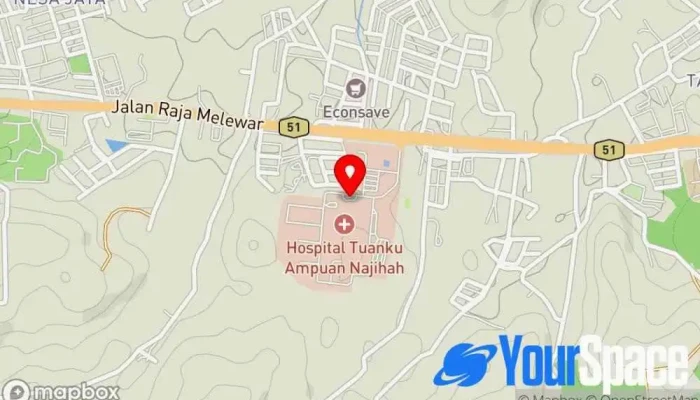 Hospital Tuanku Ampuan Najihah Kuala Pilah Htan Peta - Kuala Pilah