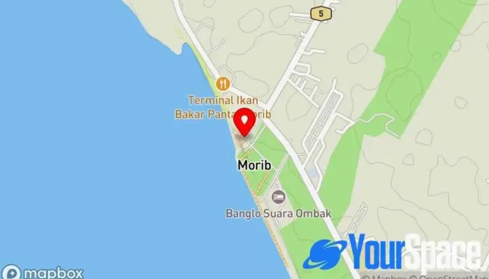 Institut Latihan Pihak Berkuasa Tempatan -  Peta - Banting