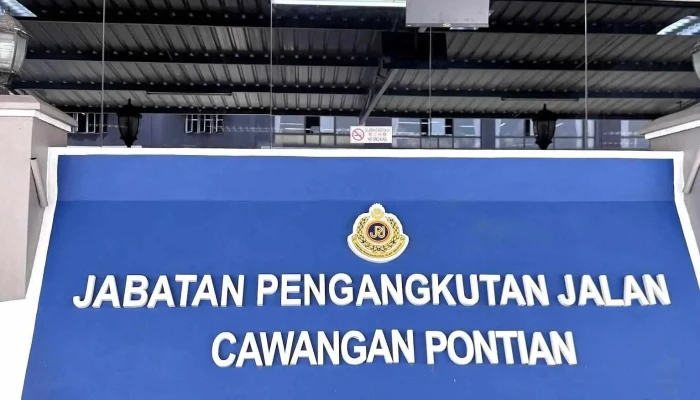 Jabatan Pengangkutan Jalan, Cawangan Pontian - Jalan Bakek
