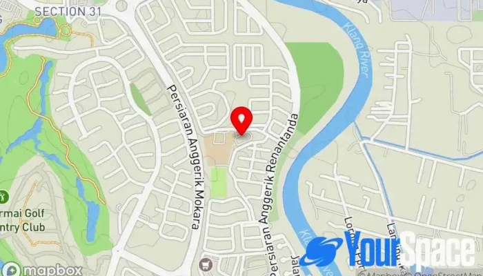 peta Joyfully Together Mindfulness Practice Centre Organisasi Tanpa Untung di Shah Alam