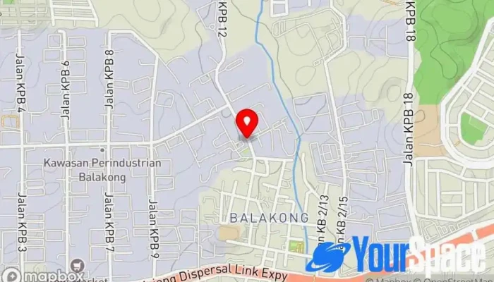 peta Kampung Baru Balakong  di Seri Kembangan