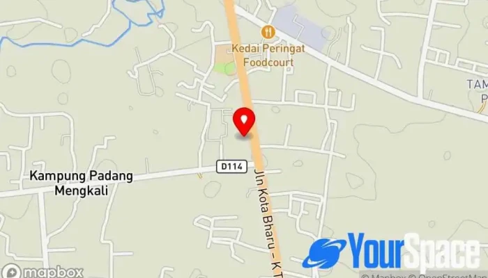 peta Kampung Peringat  di Melor