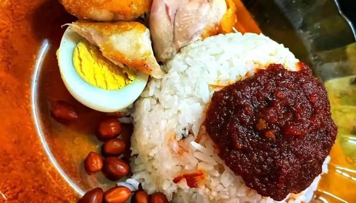 Kedai Kopi Aik Seng -  Nasi Lemak - Sarikei