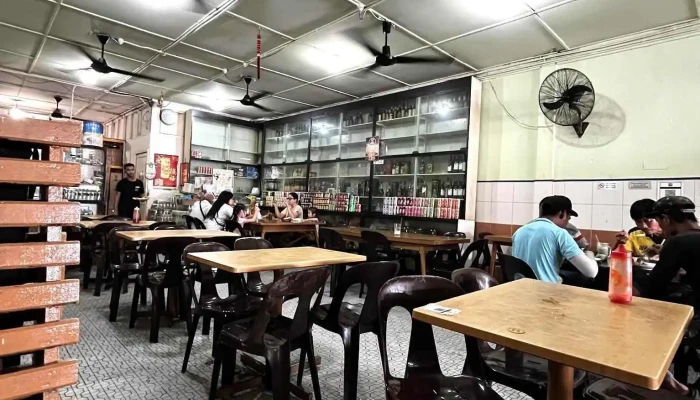 Kedai Kopi Aik Seng -  Suasana - Sarikei