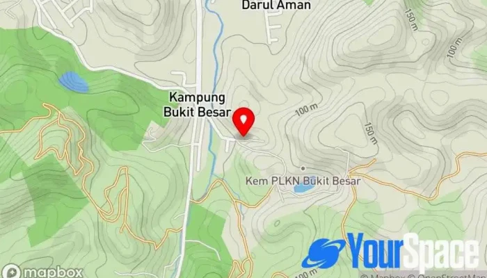 Kem Plkn Bukit Besar -  Peta - Kulim