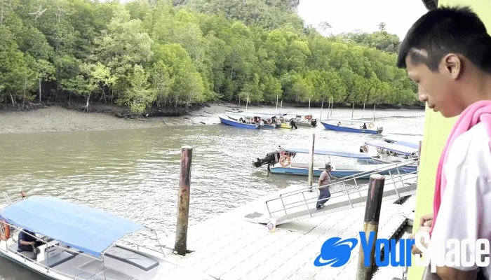 Kilim River Tourism Jetty -  Video - Langkawi
