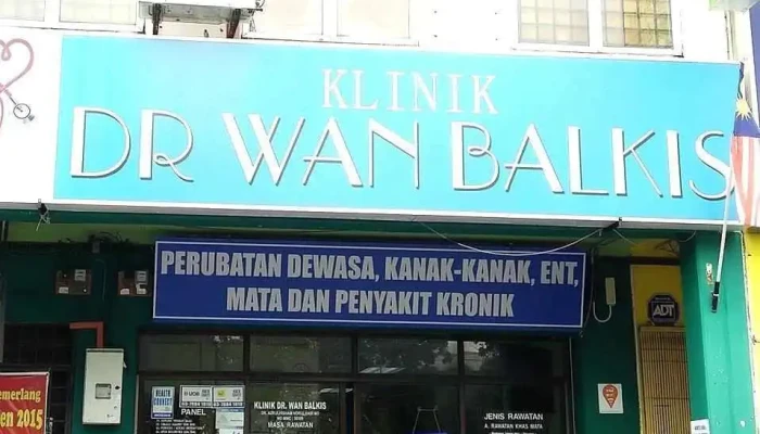 Klinik. Dr Wan Balkis - Jalan Simpang 3