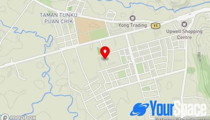 Klinik Kesihatan Bahau -  Peta - Bahau