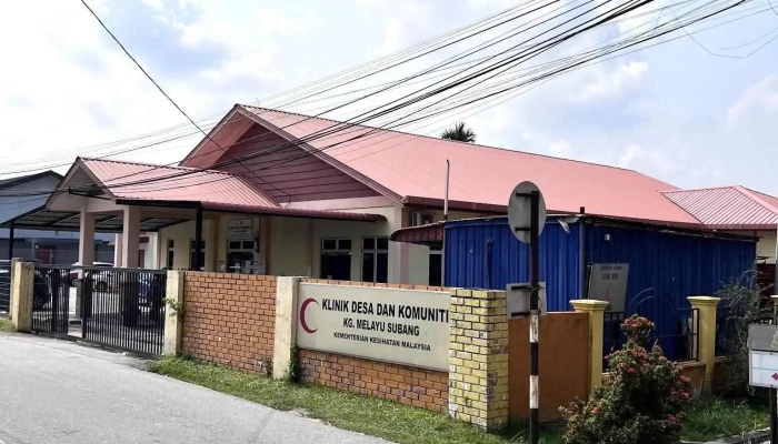 Klinik Kesihatan Kampung Melayu Subang - 40150