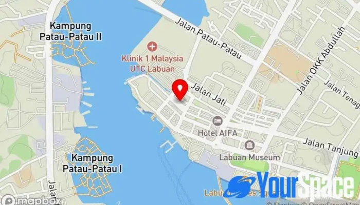Klinik Malaysia Labuan -  Peta - Labuan
