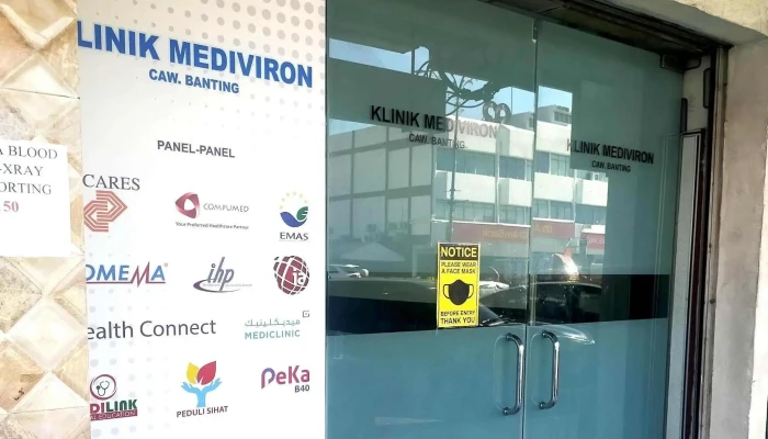 Klinik Mediviron Banting Alamat - Banting