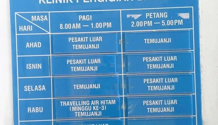 Klinik Pergigian Bakri - 84200 Bukit Bakri