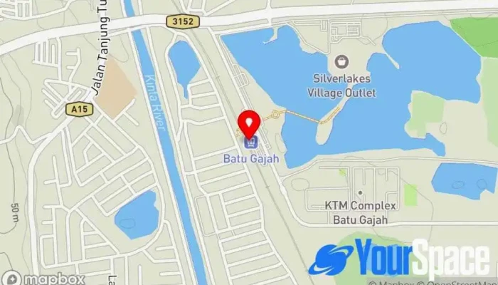 Ktmb Batu Gajah Station -  Peta - Batu Gajah