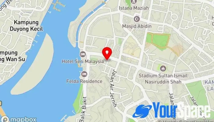 Level Up Fitness Xpress Kuala Terengganu -  Peta - Kuala Terengganu