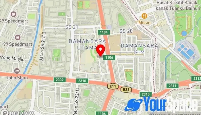 Mayi Yoga Academy Damansara Utama -  Peta - Petaling Jaya