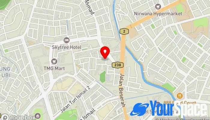 Nadi Yoga Studio -  Peta - Kuantan