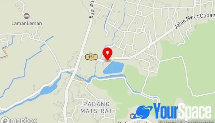 Padang Mat Sirat Bunded Storage -  Peta - Langkawi