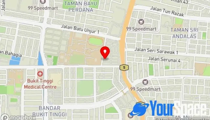 Persatuan Dyslexia Selangor -  Peta - Klang