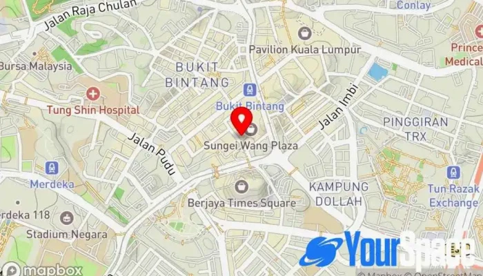 peta Pros Lives Centre Pusat Meditasi di Kuala Lumpur
