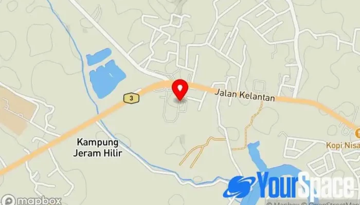 Pusat Latihan Terengganu -    Felda Trace Peta - Kuala Terengganu