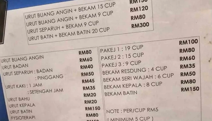 Pusat Urut Terapi Al Insaan -  Berdekatan Saya - Sabah