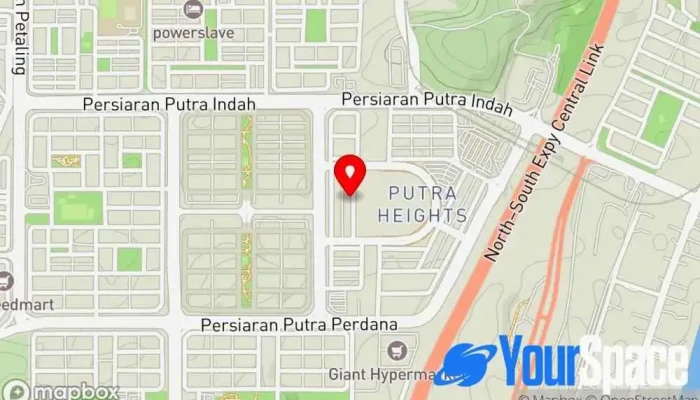peta Putra heights musang king center Pejabat Korporat di Subang Jaya