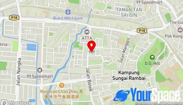 Qi Yoga Studio -  Peta - Bukit Mertajam