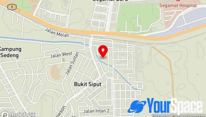 Reach Segamat -  Peta - Segamat