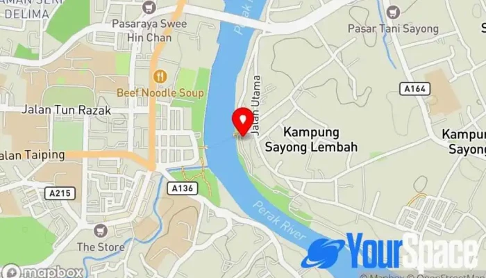 Sayong Resort Kuala Kangsar -  Peta - Kuala Kangsar