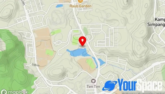 Taman Tasik Raub -  Peta - Raub