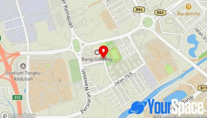 peta The Mindful Palace Counselling Services Perkhidmatan Kesihatan Mental di Bangi
