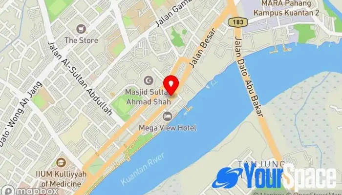 Udara Loft Yoga -  Peta - Kuantan