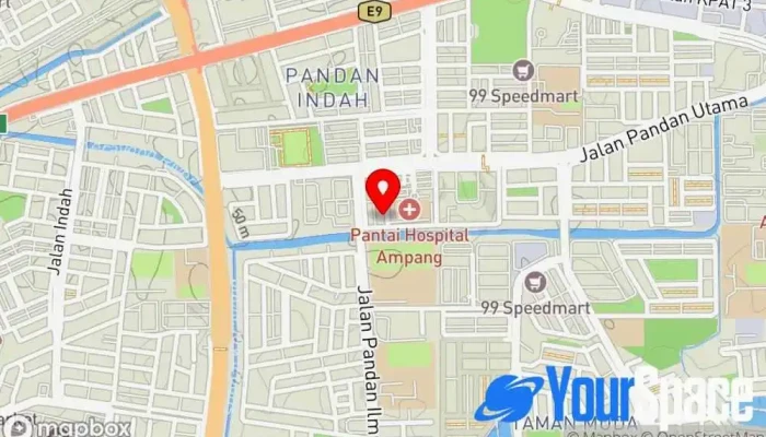 Yoga Ku -  Peta - Kuala Lumpur