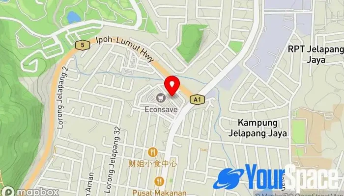 Yogasanaz -  Peta - Ipoh
