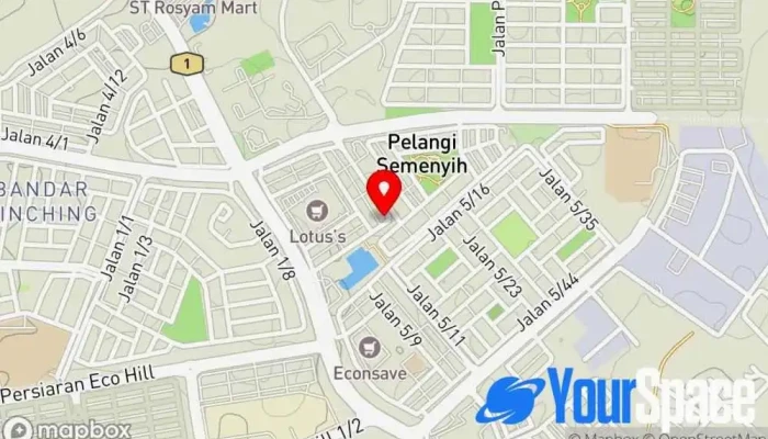 peta Yogisha Yoga Center Studio Yoga di Semenyih